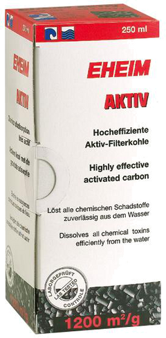 Aktiv - aktive Filterkohle - 250 ml