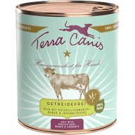 Menü Sensitive - getreidefrei - 800 g - Kalb mit Petersilienwurzel, Mango & Johannisbeere