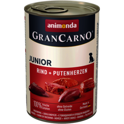 animonda GranCarno Junior Rind & Putenherzen 400 g