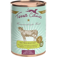 Terra Canis Menü Sensitive getreidefrei Kalb mit Petersilienwurzel, Mango & Johannisbeere 400 g