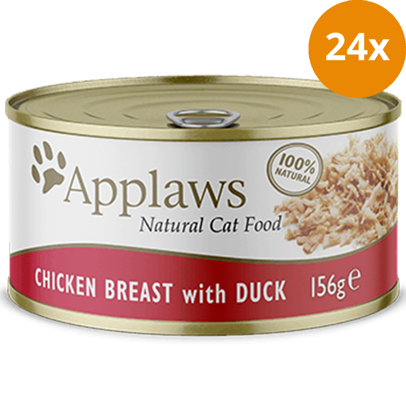 Applaws Natural Cat Tins Hühnchenbrust & Ente 156 g