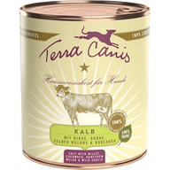 Menü Classic - 800 g - Kalb mit Hirse, Gurke, gelber Melone & Bärlauch