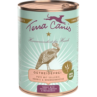 Terra Canis Menü Sensitive getreidefrei Pute mit Sellerie, Kürbis & Brunnenkresse 400 g