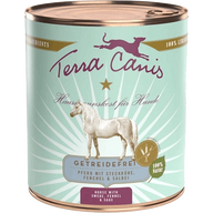 Terra Canis Menü Sensitive getreidefrei Pferd mit Steckrüben, Fenchel & Salbei 800 g