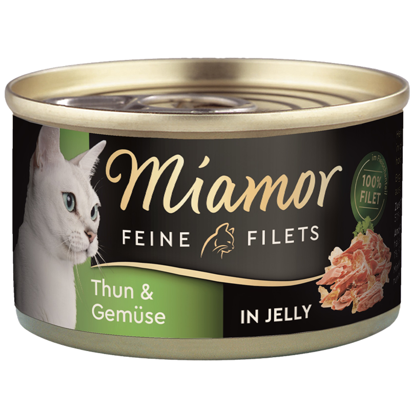 Feine Filets - 100 g - Thunfisch & Gemüse