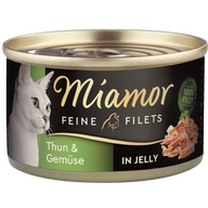 Feine Filets - 100 g - Thunfisch & Gemüse
