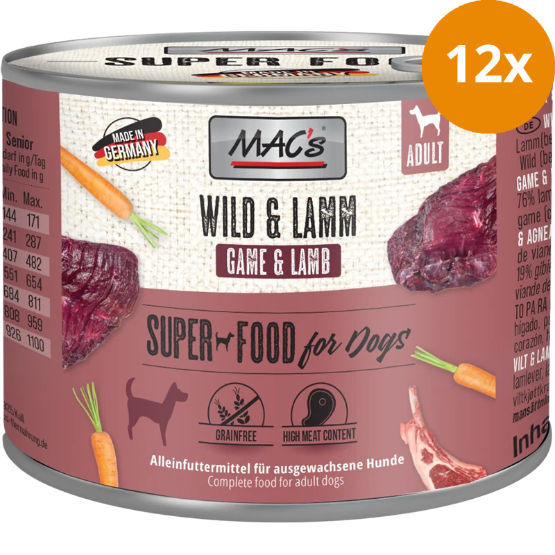 MAC's Dog Wild & Lamm 200 g