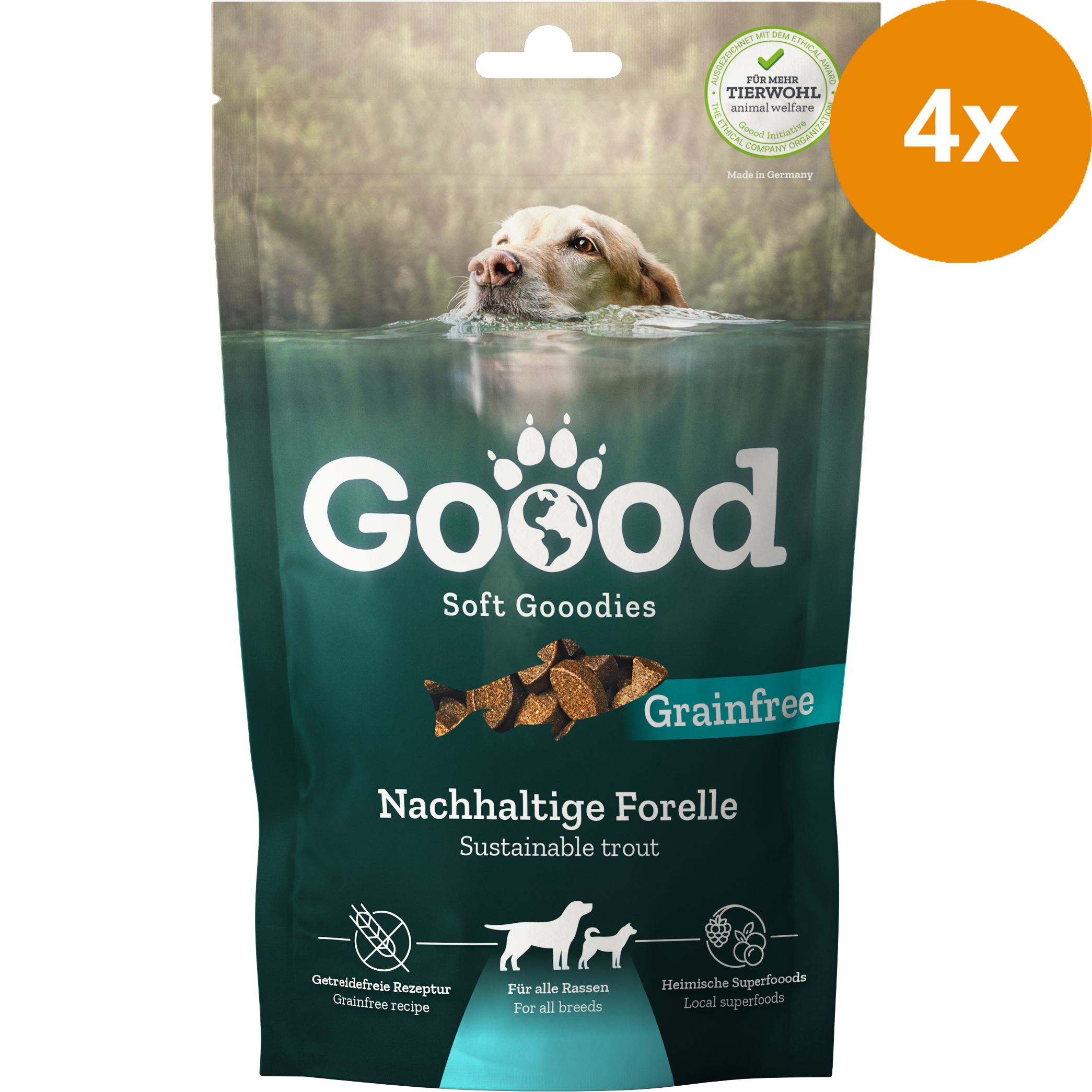 Goood SoftGoodies Nachhaltige Forelle 100 g