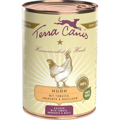 Terra Canis Menü Classic Huhn mit Amaranth, Tomaten & Basilikum 400 g