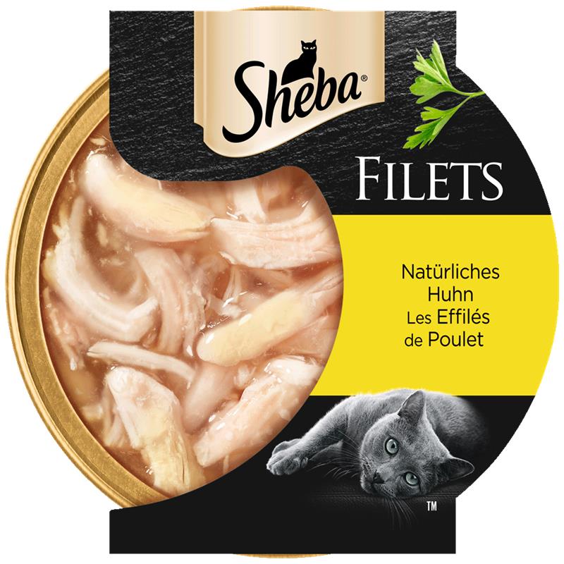 Sheba Schale Filets Huhn 60g