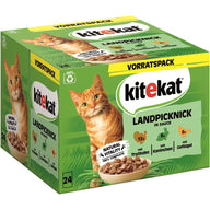 Kitekat P.B. Multipack Landpicknick in Sauce 24x85g