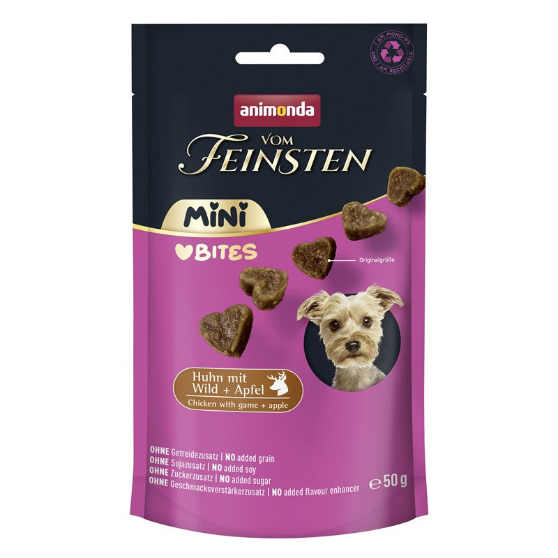 Animonda vom Feinsten Mini Adult Love Bites Huhn mit Wild & Apfel 50 g