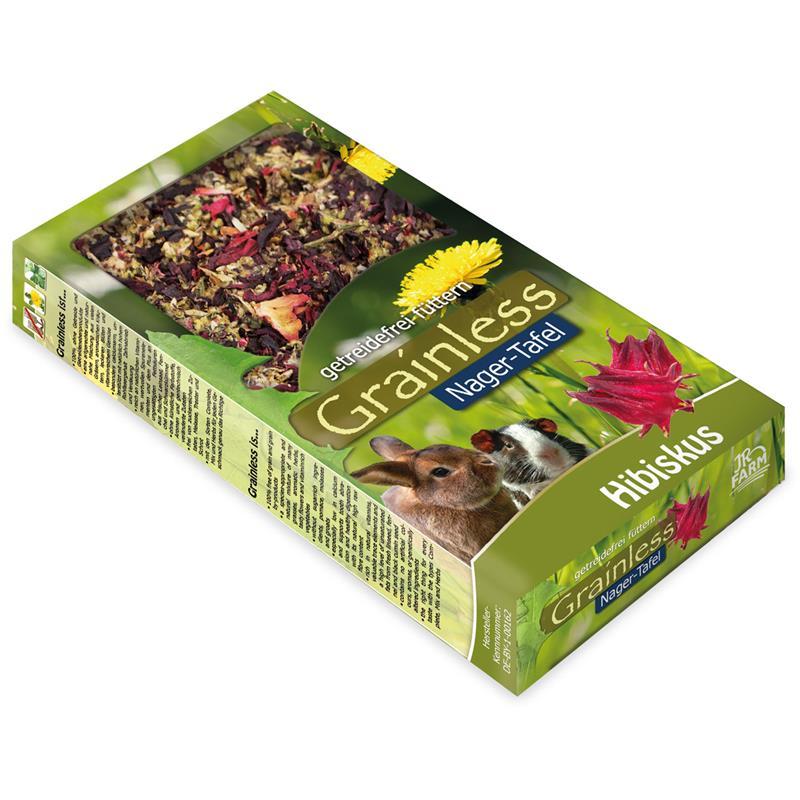 JR Farm Grainless Nager-Tafel Hibiskus 125g