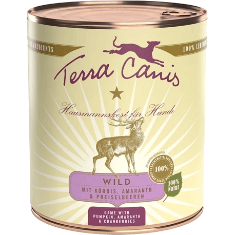 Terra Canis Menü Classic Wild mit Kürbis, Preiselbeeren & Amaranth 800 g