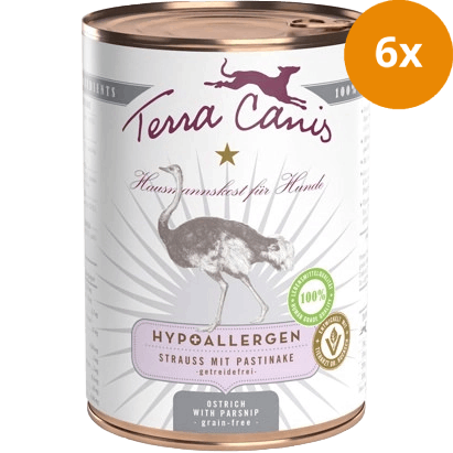 Terra Canis Hypoallergen Strauß mit Pastinake 400 g