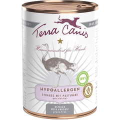 Terra Canis Hypoallergen Strauß mit Pastinake 400 g