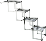 4-stufige Falttreppe - 37 cm / bis zu 70 cm