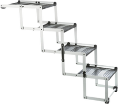 4-stufige Falttreppe - 37 cm / bis zu 70 cm
