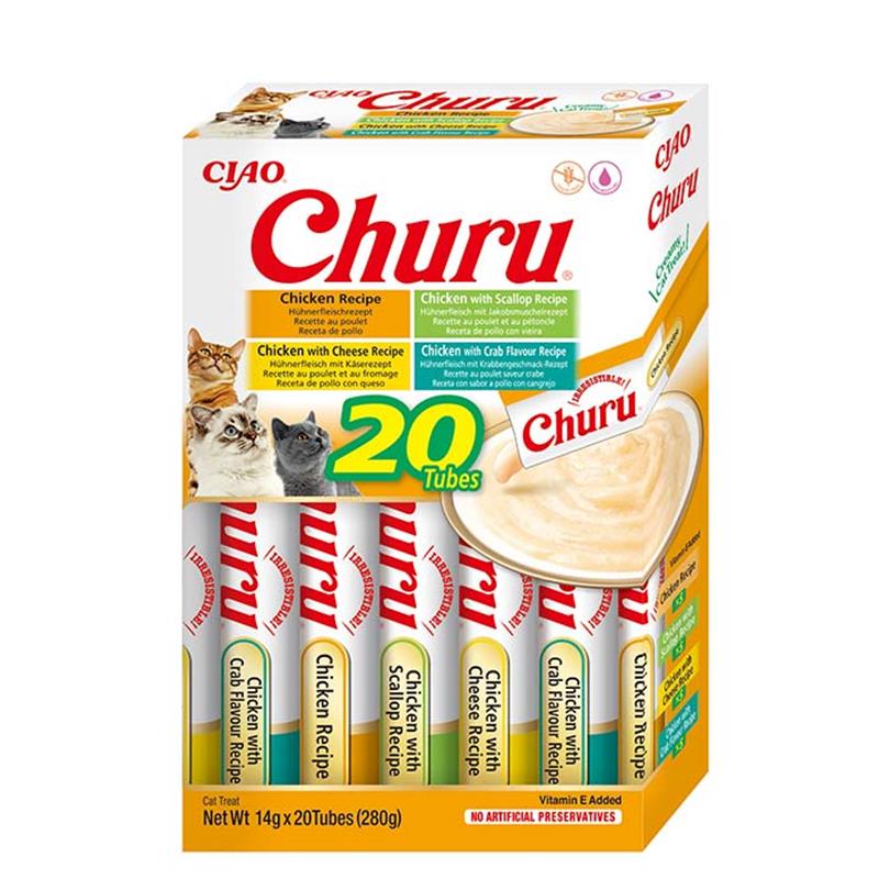 Inaba Cat Churu Varieties Chicken 20x14g
