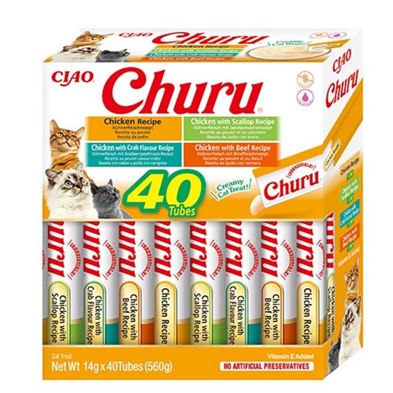 Inaba Cat Churu Varieties Chicken 40x14g