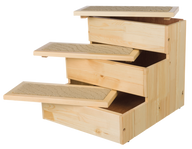 Treppe Holz natur - 40 × 38 × 45 cm 