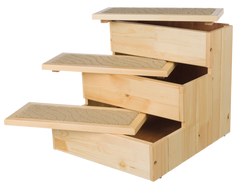 Treppe Holz natur - 40 × 38 × 45 cm 