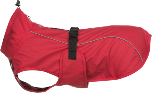 Regenmantel Vimy rot - 40 cm Rückenlänge