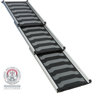 3-fach Teleskop-Rampe - Aluminium / TPR