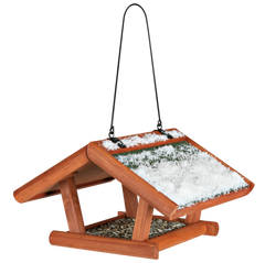 natura Futterhaus zum Aufhängen - 30 × 18 × 28 cm