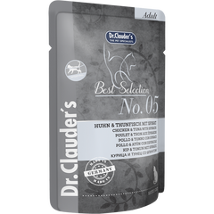 Best Selection - 85 g - No. 5 Huhn & Thunfisch mit Spinat