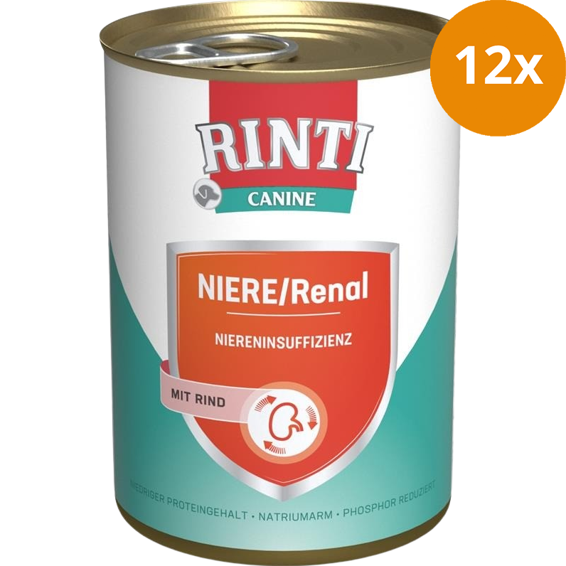 Rinti Canine Niere / Renal Rind 400 g