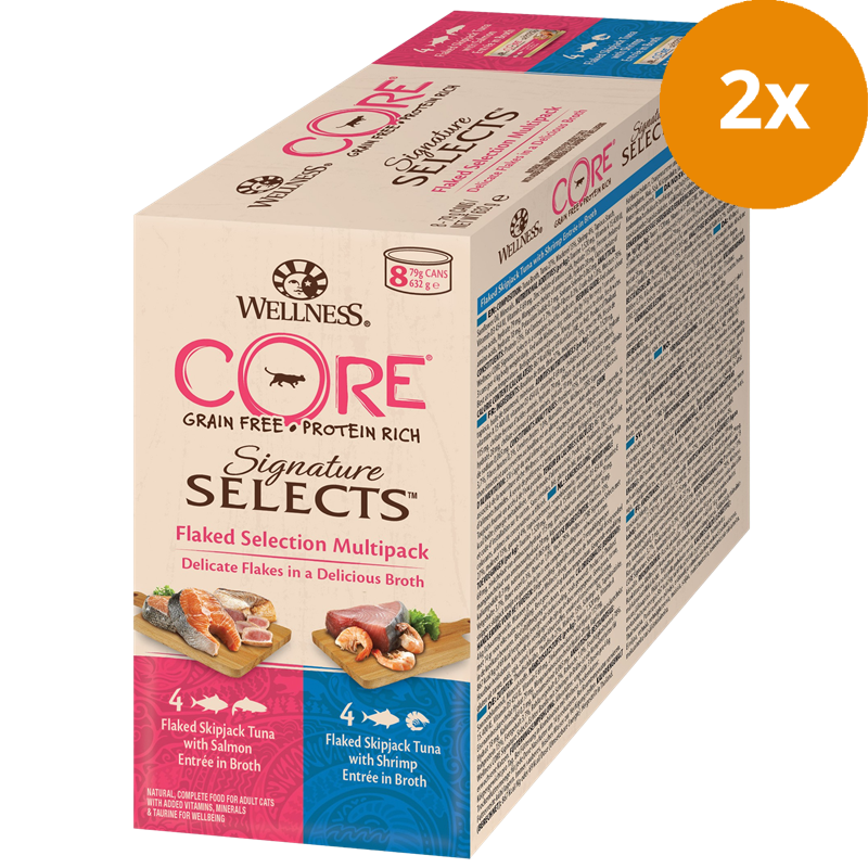 Wellness CORE Multipack Flake Selection 632 g