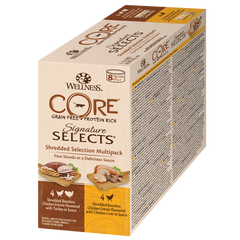 Multipack 8 x 79 g - Shredded Selection