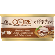Wellness CORE Shredded Huhn & Truthahn 79 g