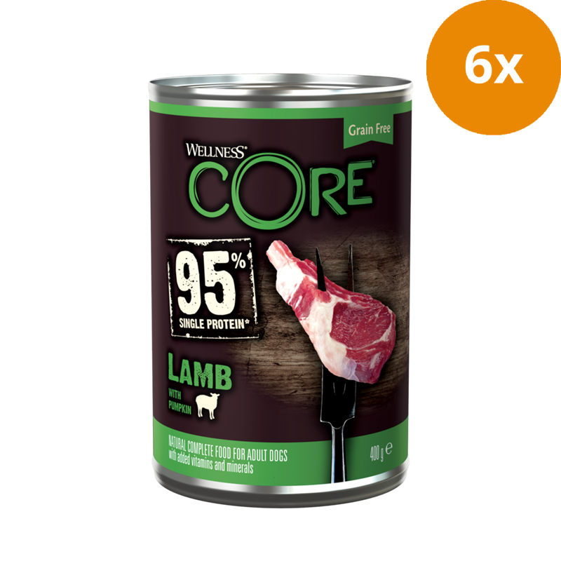 Wellness CORE Lamm & Kürbis 400 g