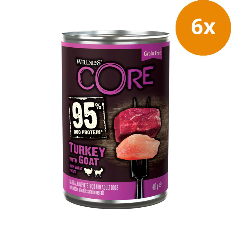 Wellness CORE Truthahn & Ziege 400 g