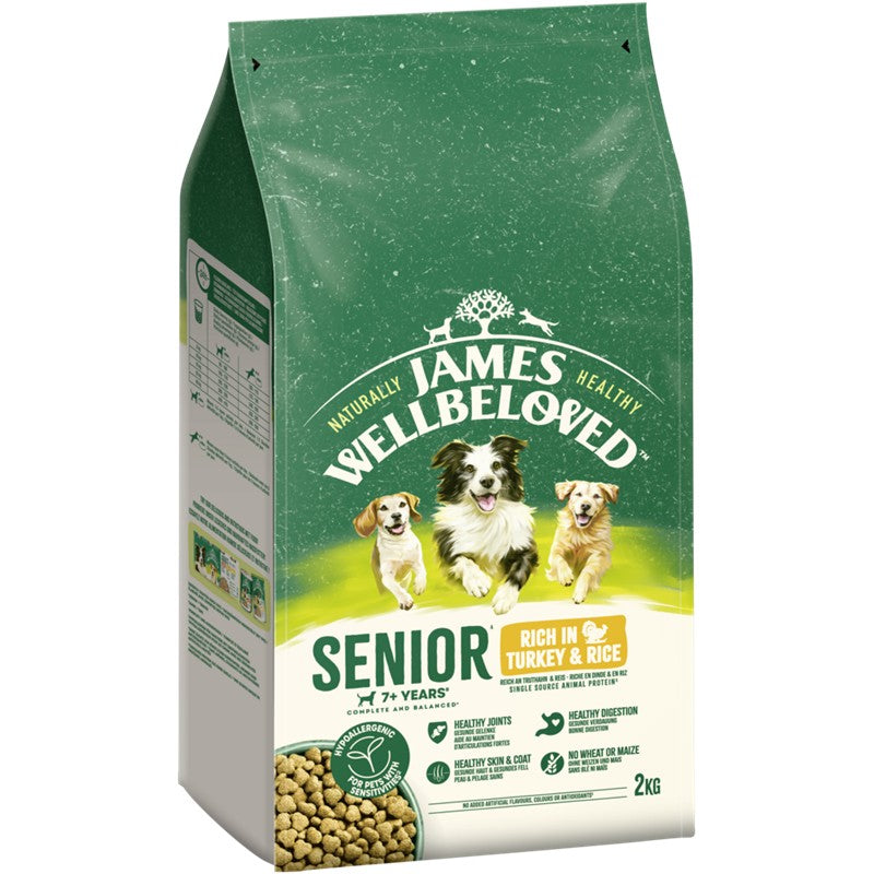 James Wellbeloved Dog Senior Truthahn & Reis