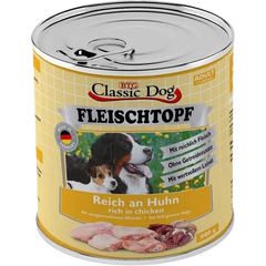 BTG Classic Dog Fleischtopf Adult Reich an Huhn 800 g