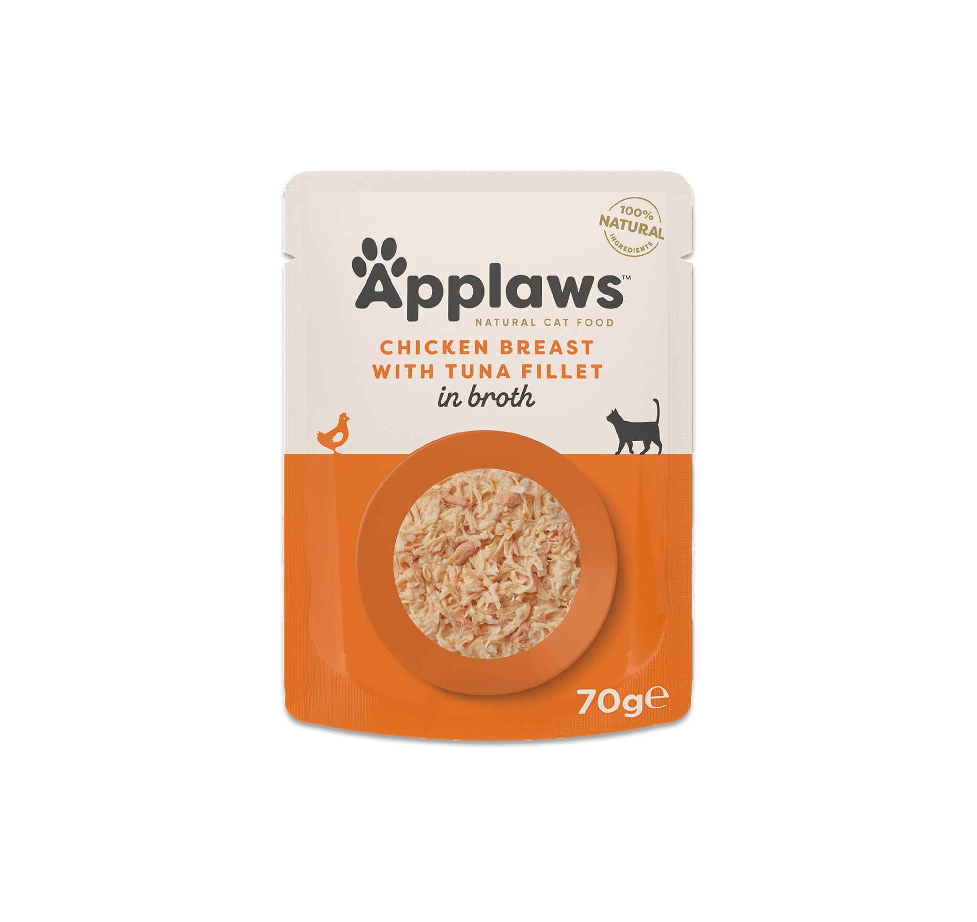Applaws Cat PB Hühnchenbrust & Thunfischfilet 70g