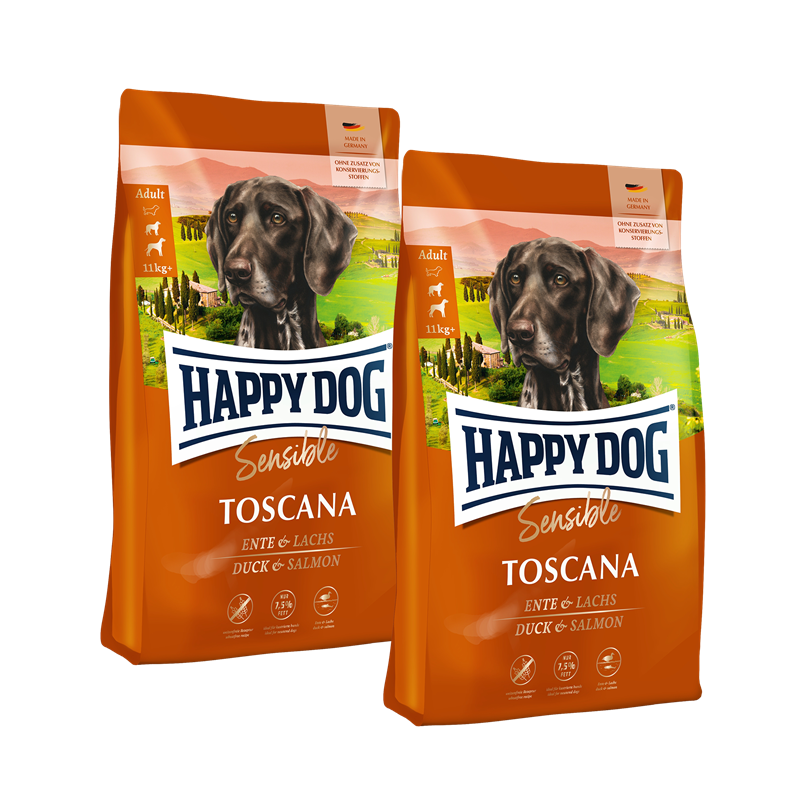 Sparpaket Happy Dog Sensible Toscana 2 x 12,5 kg