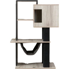 Kratzbaum CityStyle grau/schwarz - 98 cm
