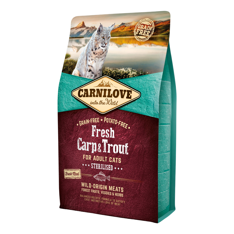 Cat Adult Fresh Carp & Trout - 2 kg