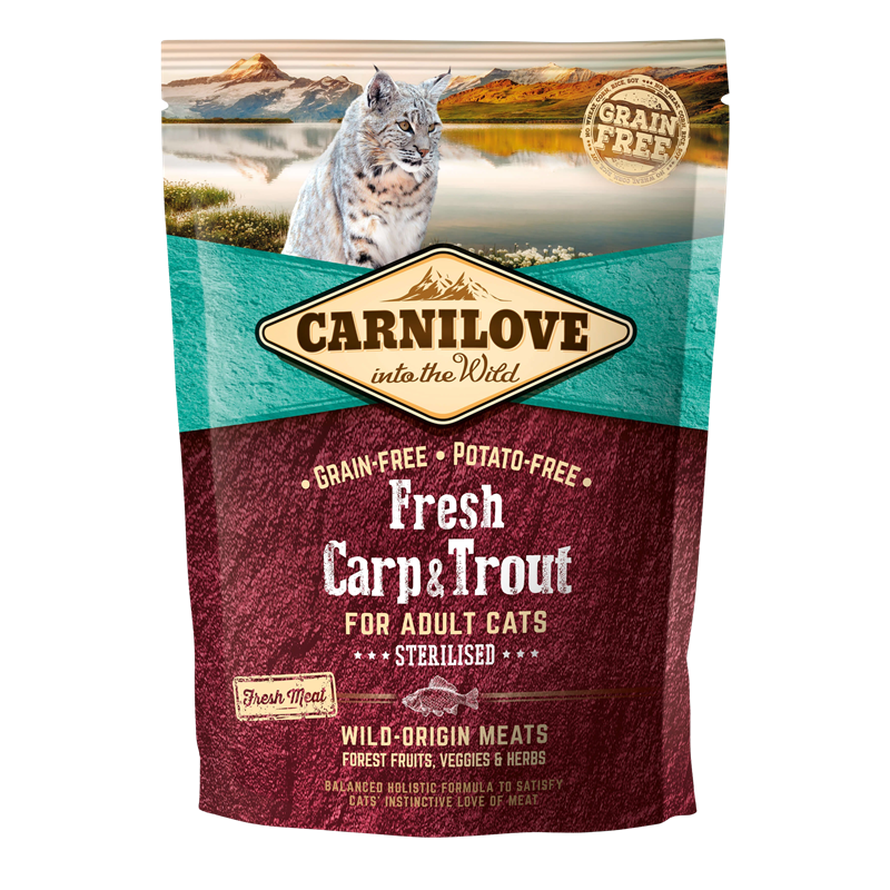 Cat Adult Fresh Carp & Trout - 400 g