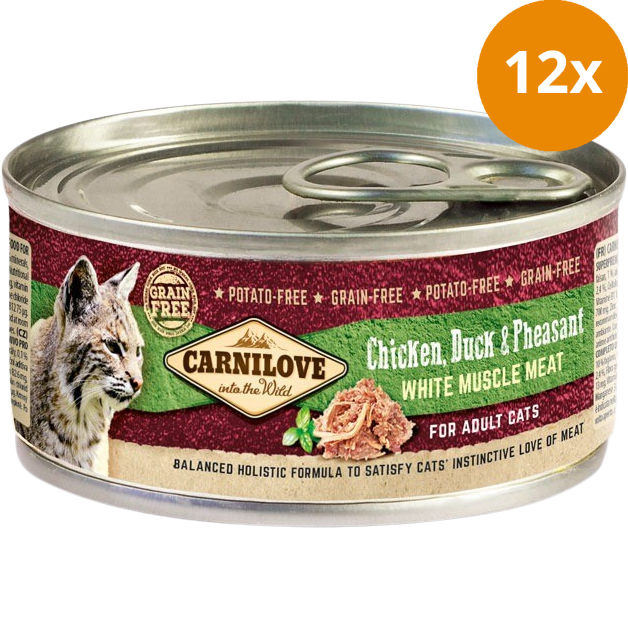 Carnilove Cat Dose Adult Chicken, Duck & Pheasant 100 g