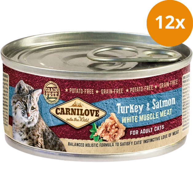 Carnilove Cat Dose Adult Turkey & Salmon 100 g