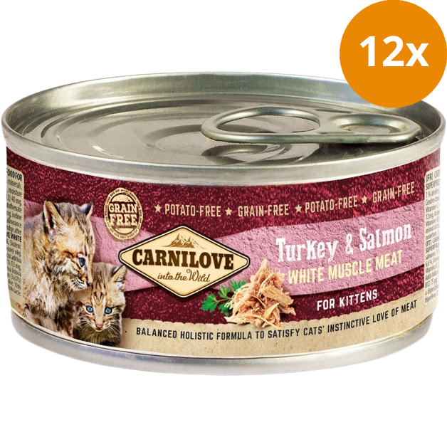 Carnilove Cat Dose Kitten Turkey & Salmon 100 g