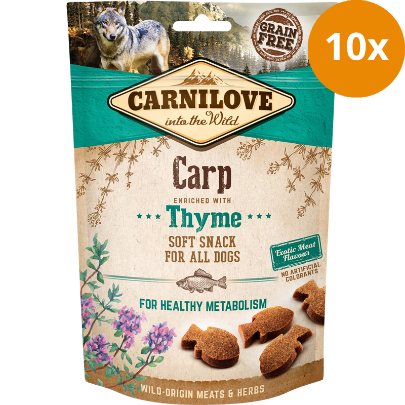 Carnilove Snack Soft Carp/Thyme 200 g