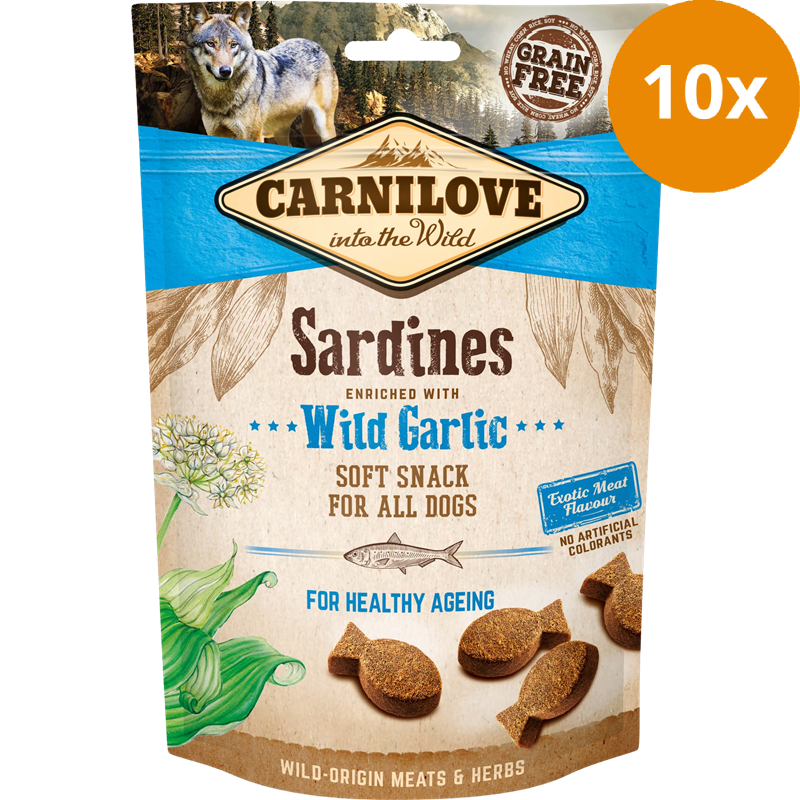 Carnilove Snack Soft Sardines/Wild Garlic 200 g
