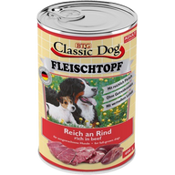 BTG Classic Dog Fleischtopf Pur Reich an Rind 400 g