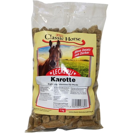 Classic Horse Snack mit Karotte 1kg
